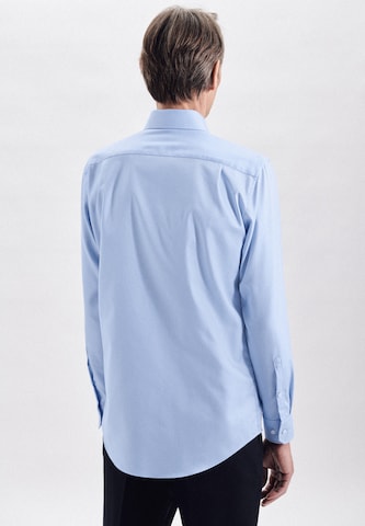 Coupe regular Chemise SEIDENSTICKER en bleu