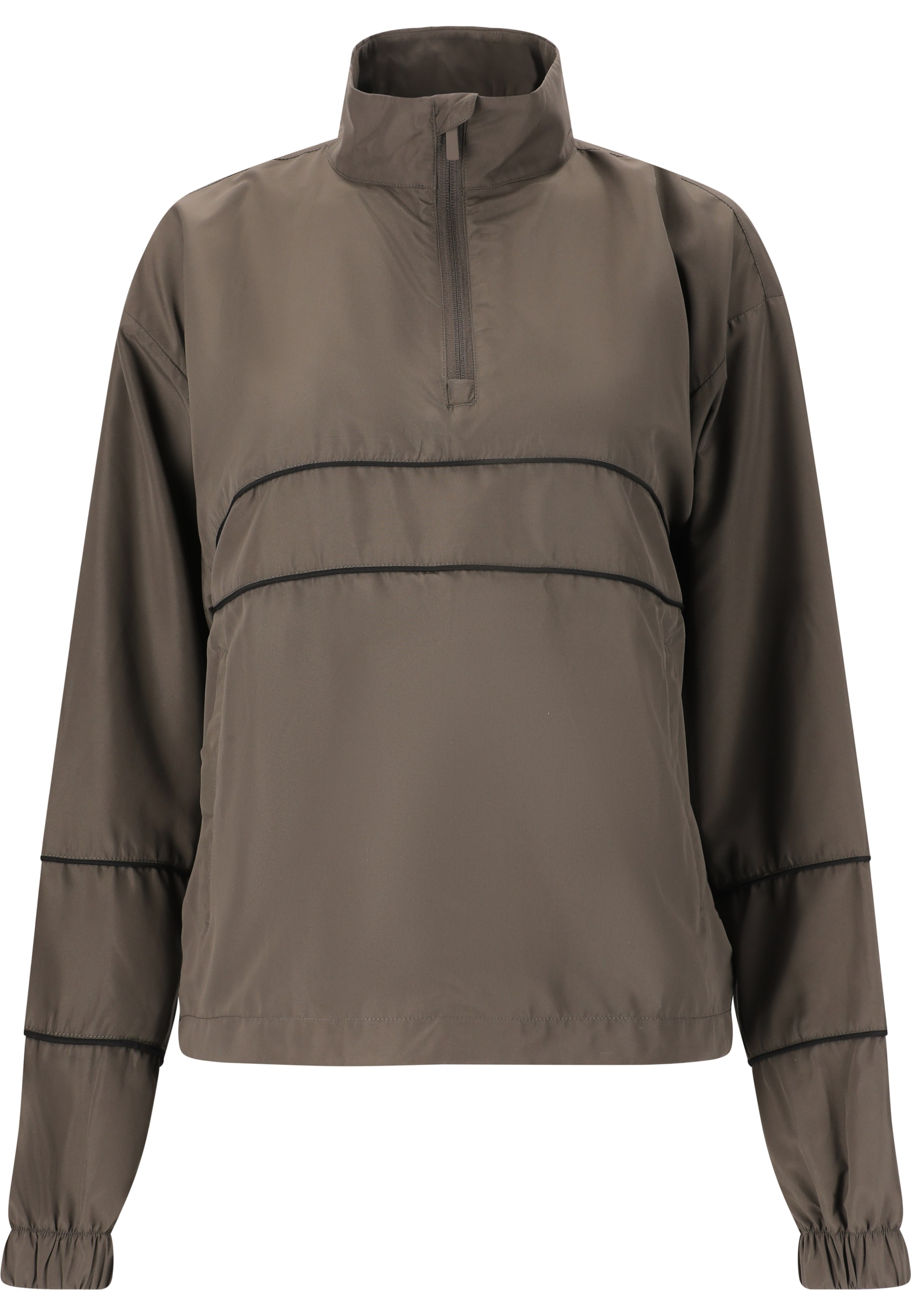 Athlecia Functioneel shirt 'Arishi' in de kleur Donkergrijs, Productweergave