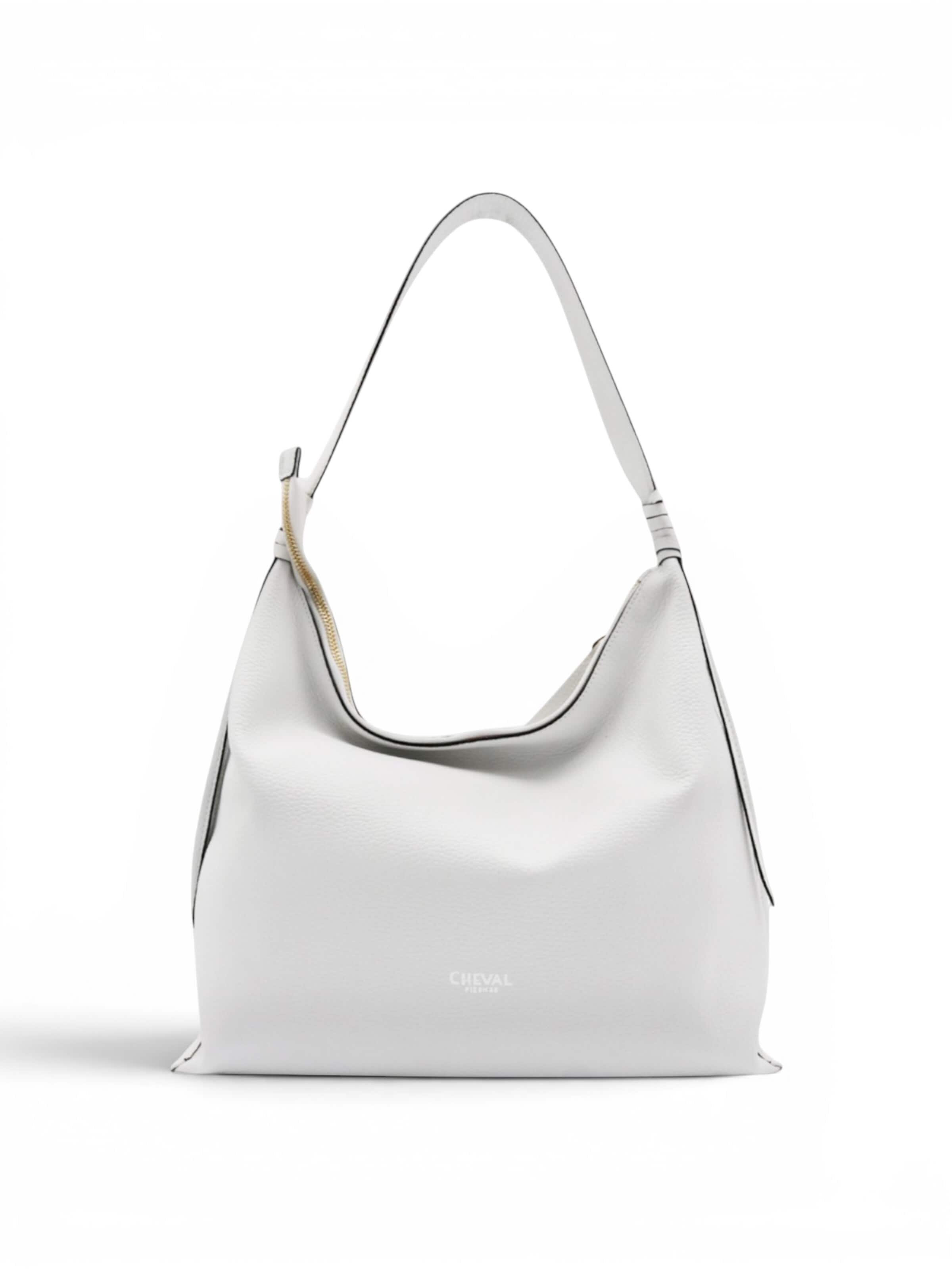 Cheval Firenze Shoulder Bag 'Laila' in White: front
