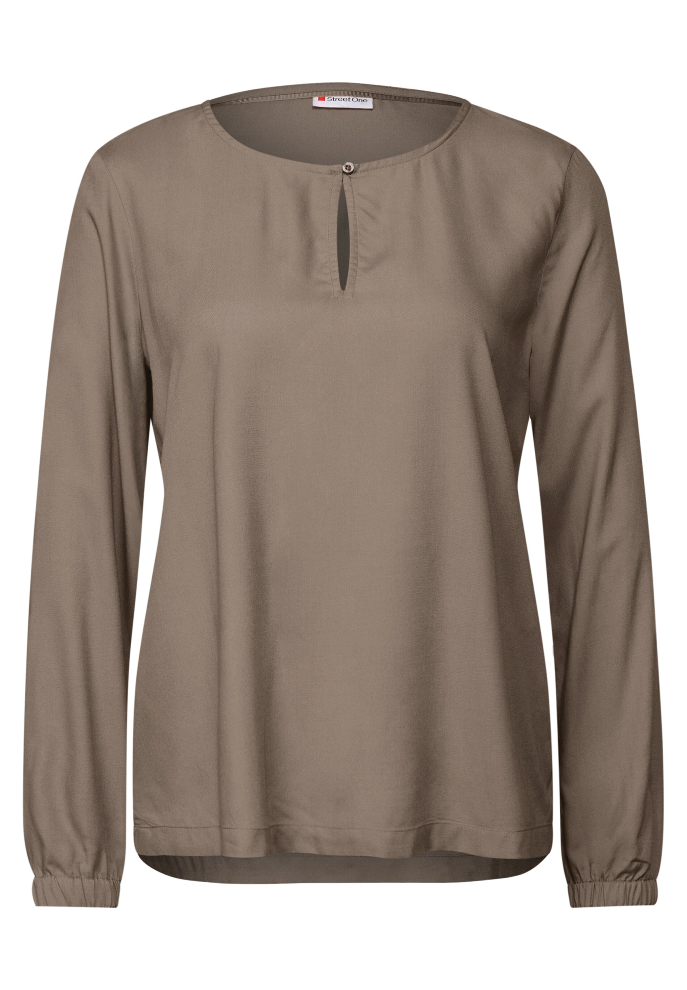 STREET ONE Blouse in Brown: front