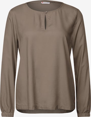 STREET ONE Blouse in Brown: front