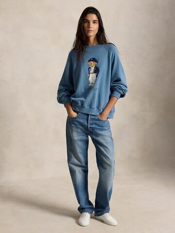 Bluză de molton 'ISLAND FLC' de la Polo Ralph Lauren pe albastru