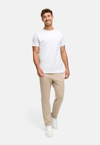 Regular Pantalon chino 'Tovey' INDICODE JEANS en beige