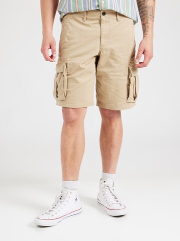 GAP Loosefit Παντελόνι cargo σε πράσινο: μπροστά