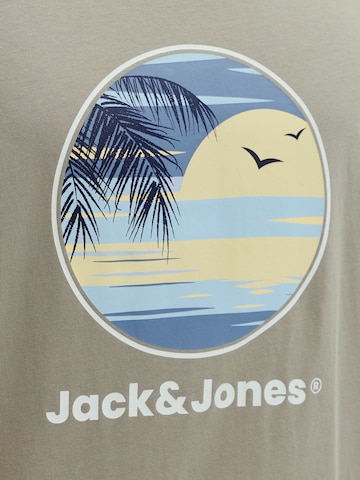 JACK & JONES Koszulka 'JJPERRY' w kolorze zielony