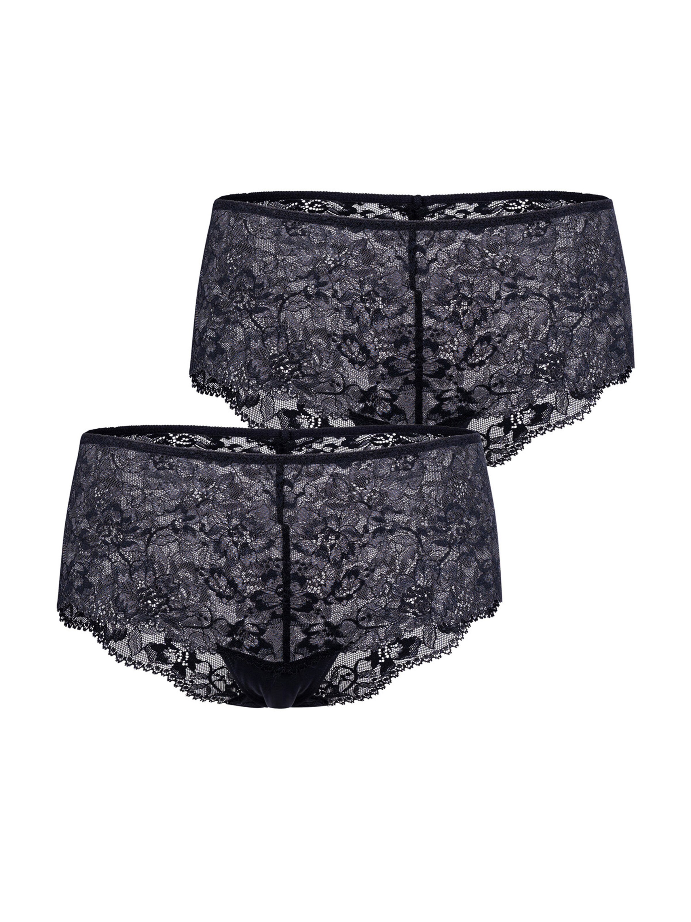 Lauren Ralph Lauren Slip ' Hipster - Lauren Lace ' in Black: front