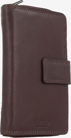 mano Wallet 'Donna Giulia' in Brown