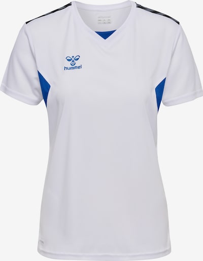 Hummel Functioneel shirt 'Authentic' in de kleur Ultramarine blauw / Zwart / Wit, Productweergave