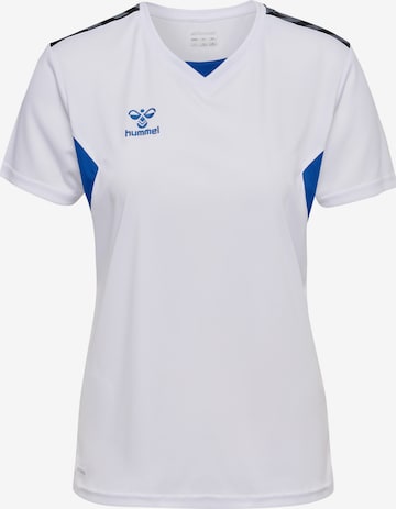 T-shirt fonctionnel 'Authentic' Hummel en blanc : devant