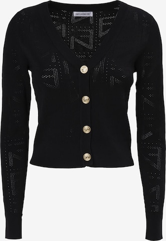 Cardigan Influencer en noir : devant