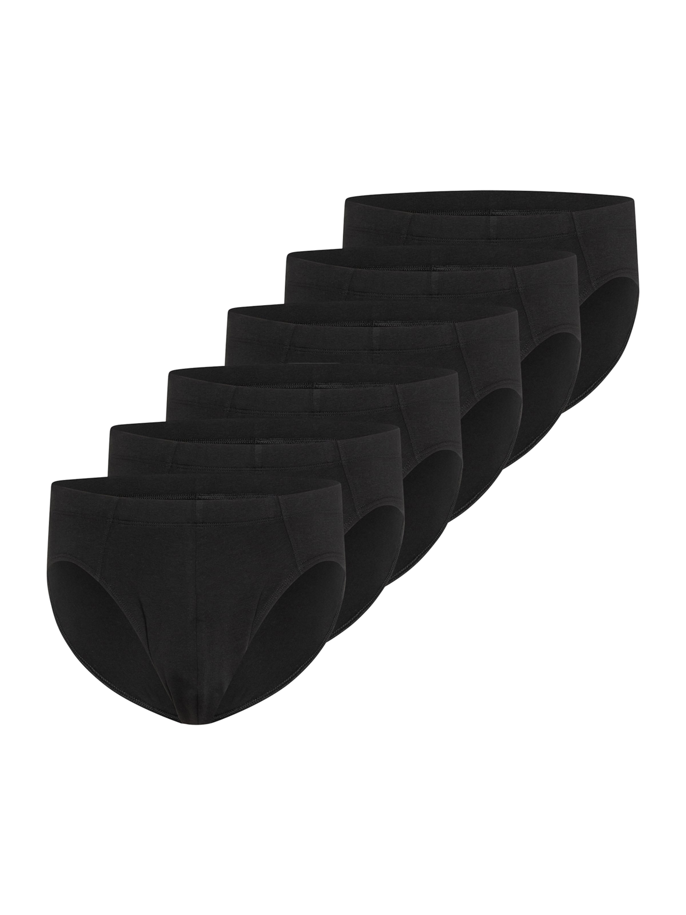 SCHIESSER Slip 'Uncover' in Zwart: voorkant