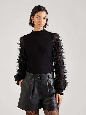 RINO & PELLE Kampsun 'Romi', värv must: eest vaates