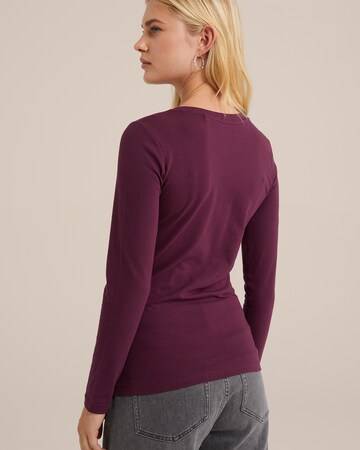 WE Fashion Shirt in Purple