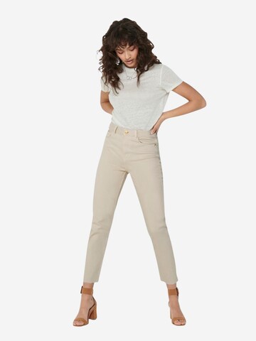 regular Jeans 'EMILY' di ONLY in beige
