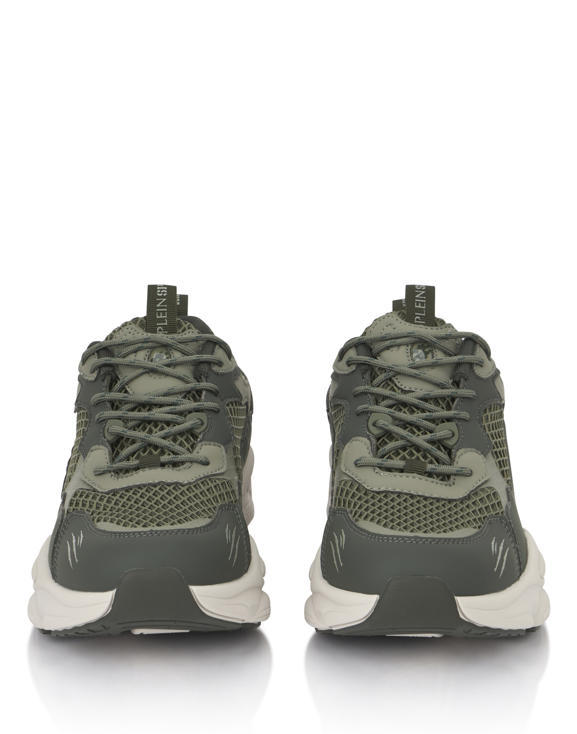 Plein Sport Sneakers laag 'Track King' in Groen