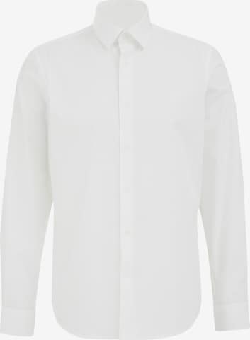 WE FashionRegular Fit Košulja - bijela boja: prednji dio