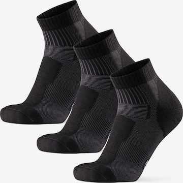 Chaussettes 'Merino Hiking Low' DANISH ENDURANCE en gris : devant