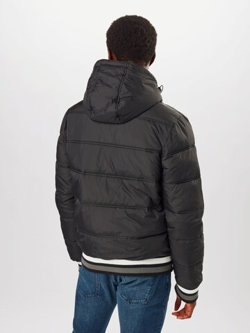 INDICODE JEANS Regular fit Between-season jacket 'Trejo' in Black