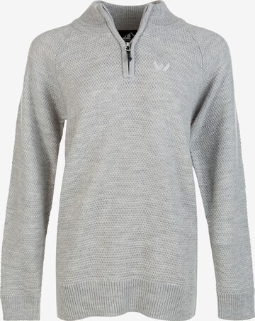 Whistler Sportpullover 'Kamry' in Grau: predná strana