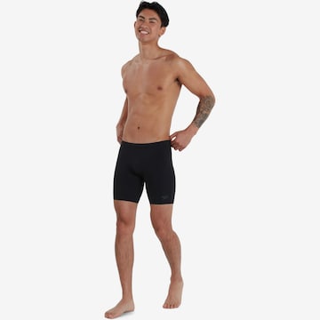 SPEEDO Athletic Swim Trunks in Black