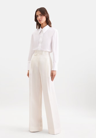 Regular Pantalon SEIDENSTICKER en blanc : devant