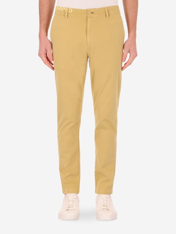 Distretto 12 Slim fit Chino Pants in Beige: front