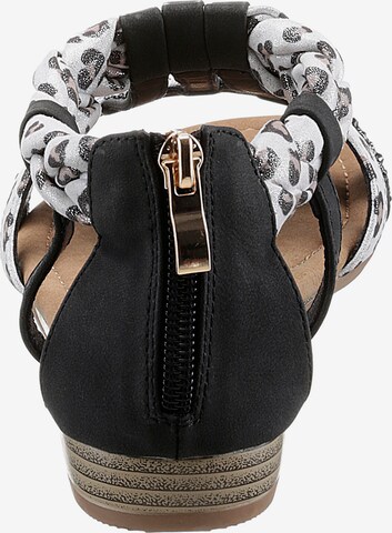 CITY WALK Strap Sandals 'CITY WALK' in Black