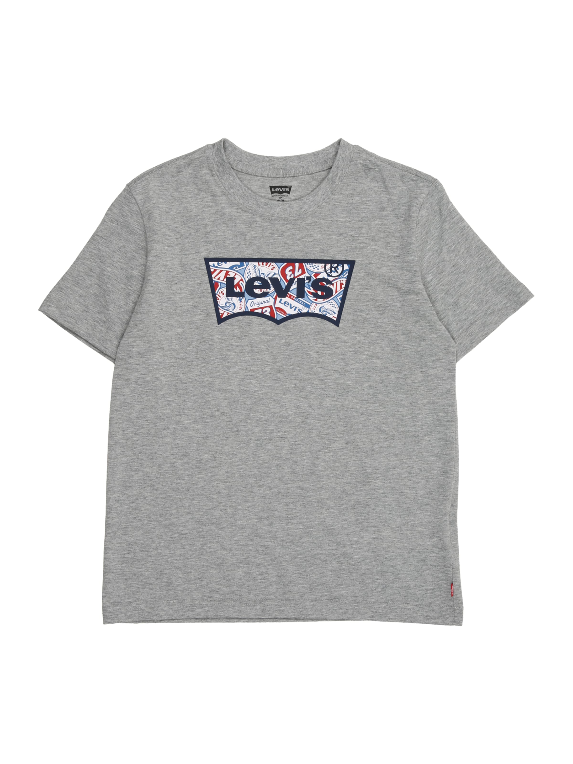 Levi's Kids Tričko 'ON THE ROAD' - Sivá: predná strana