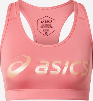 ASICS Bustier Sport bh 'SAKURA' in Roze: voorkant