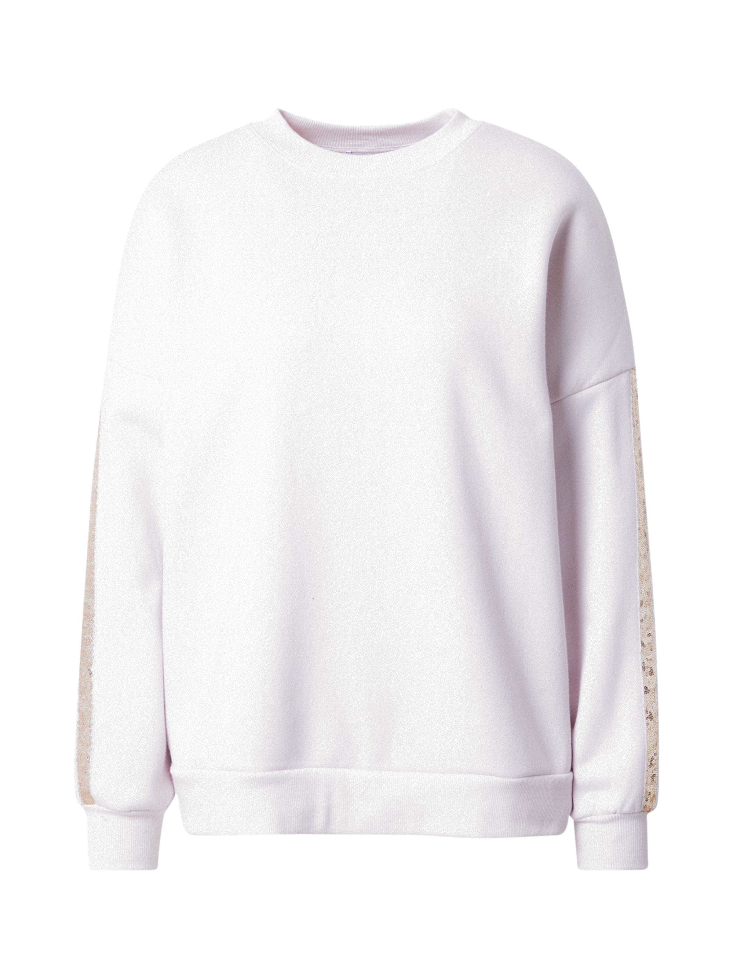 Sweat-shirt 'Corinna' ABOUT YOU en beige : devant