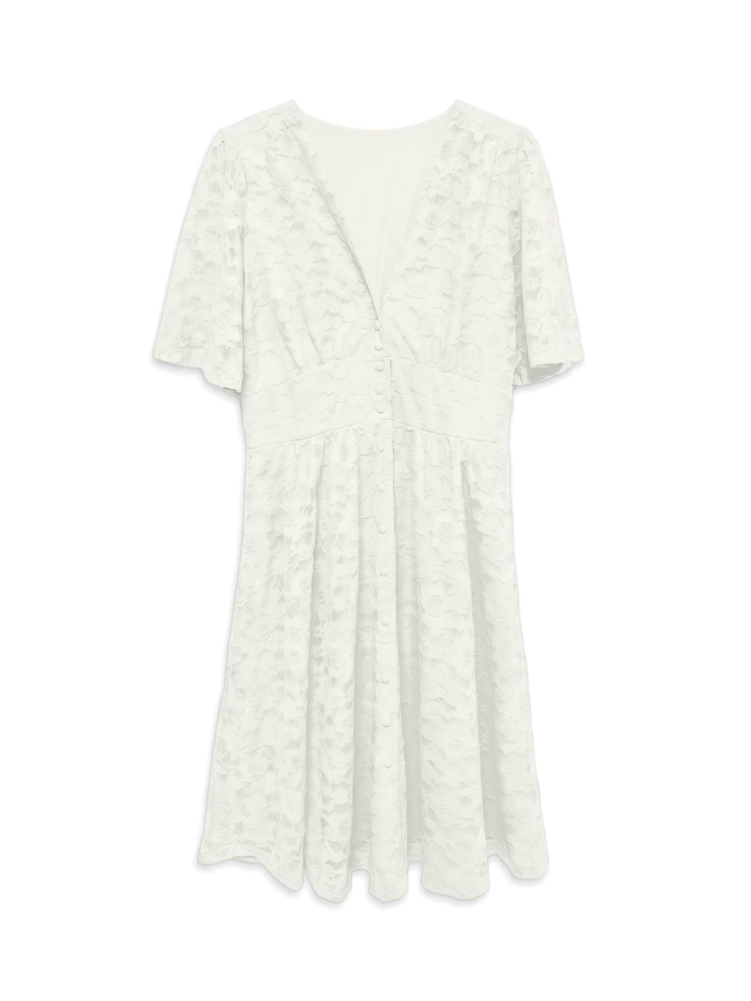 VERO MODA Jurk 'VMDea' in Wit: voorkant