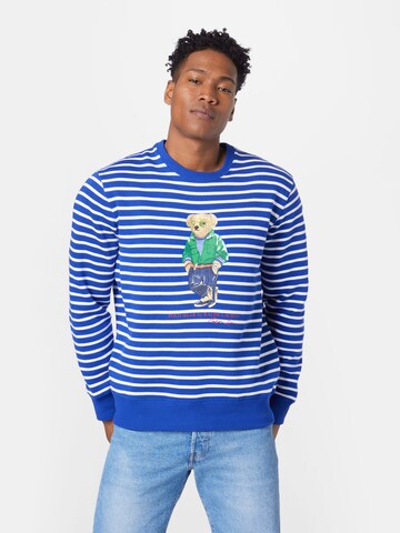 Polo Ralph Lauren Sweatshirt in Blau: predná strana