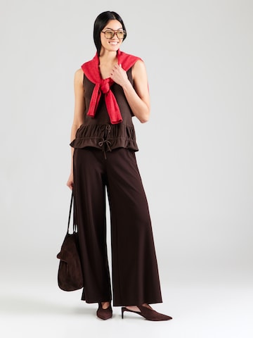 Tops en tricot 'ONLNila' ONLY en marron