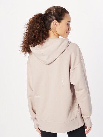 ADIDAS SPORTSWEAR Athletic Sweatshirt 'Relaxed With Healing Crystals-Inspired Graphics' in Beige
