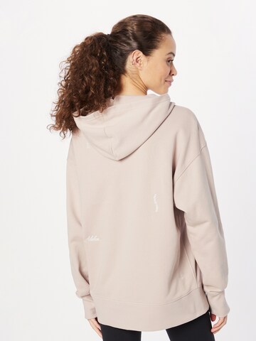 ADIDAS SPORTSWEAR - Sweatshirt de desporto 'Relaxed With Healing Crystals-Inspired Graphics' em bege