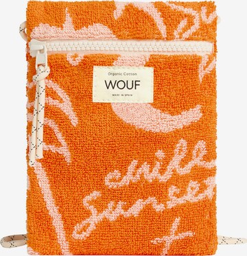 Wouf Smartphonehoesje 'Terry Towel ' in Oranje: voorkant