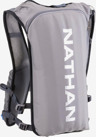 NATHAN Sports Backpack 'QUICK START' in Grey: front