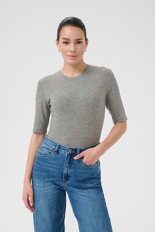 Kaffe Blouse 'Iben' in Grijs: voorkant