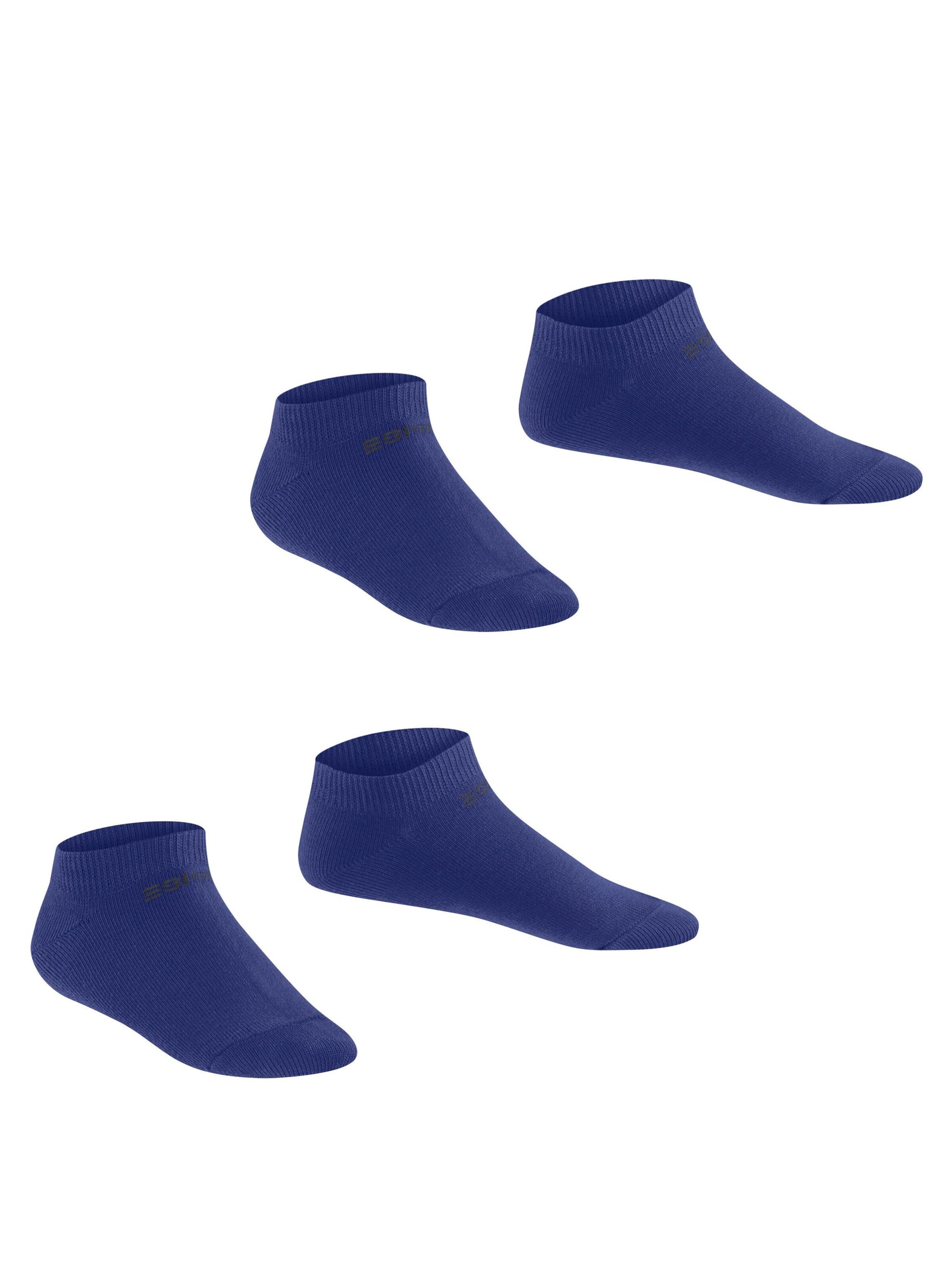 ESPRIT Socks 'Foot Logo 2-Pack' in Blue