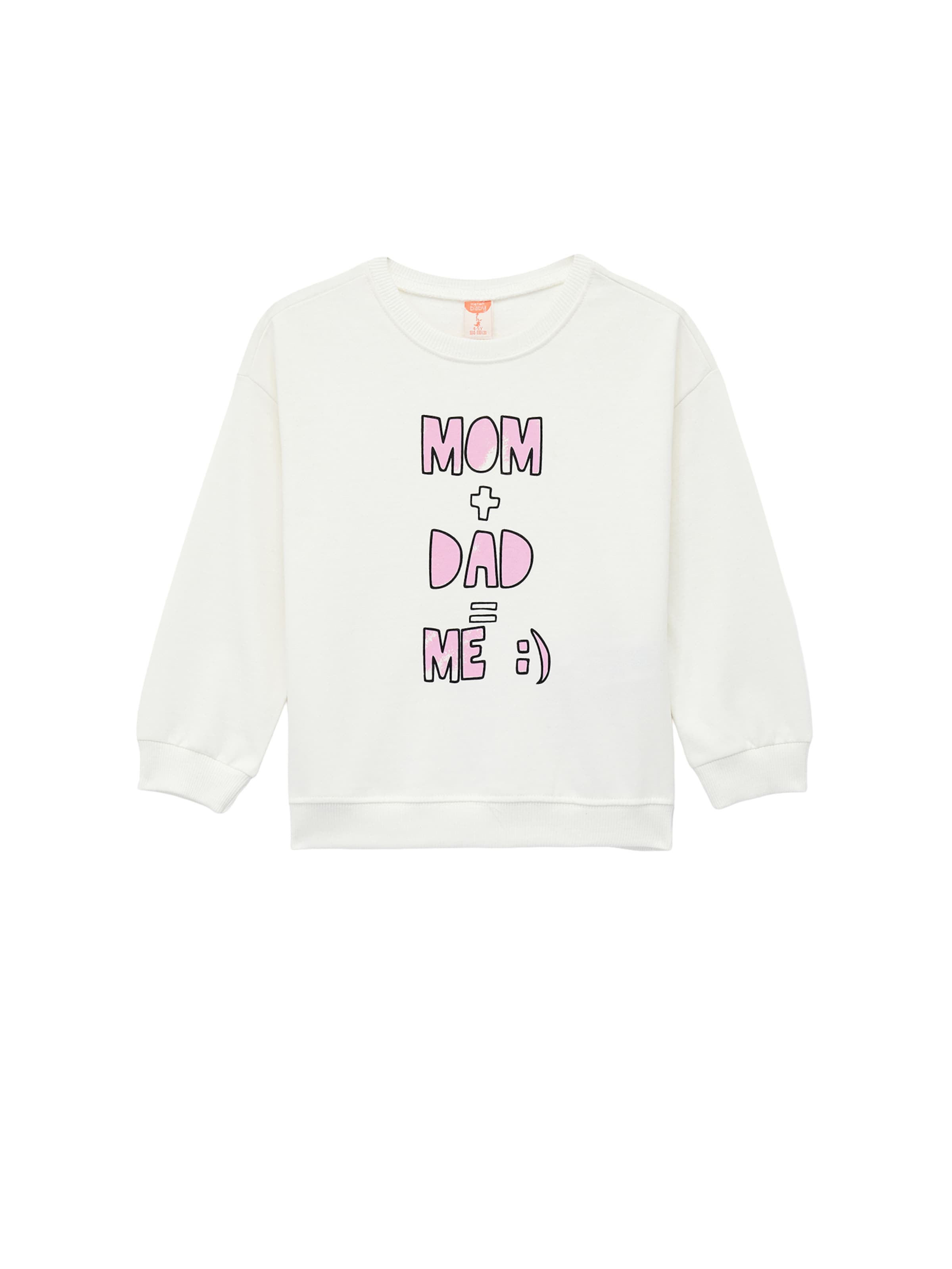 Koton Sweatshirt in Wit: voorkant