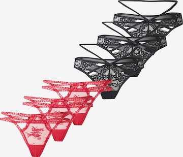 String di Hunkemöller in rosso: frontale