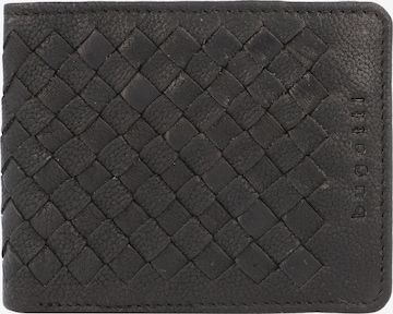 bugatti Wallet in Black: front