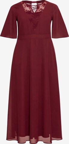 SHEEGO Abendkleid in Rot: predná strana