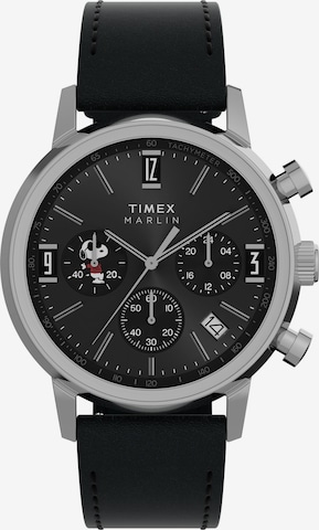 Montre à affichage analogique 'Timex x Peanuts Marlin® Joe Cool' TIMEX en noir : devant