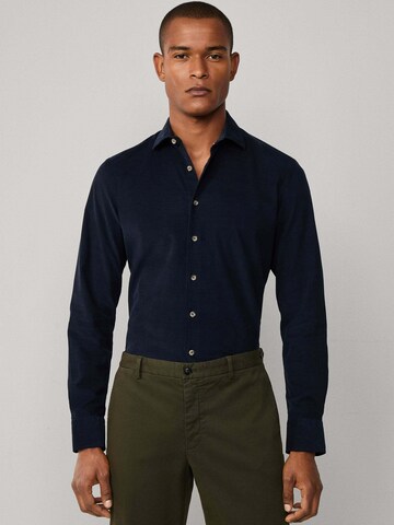 Slim fit Camicia di Hackett London in blu: frontale