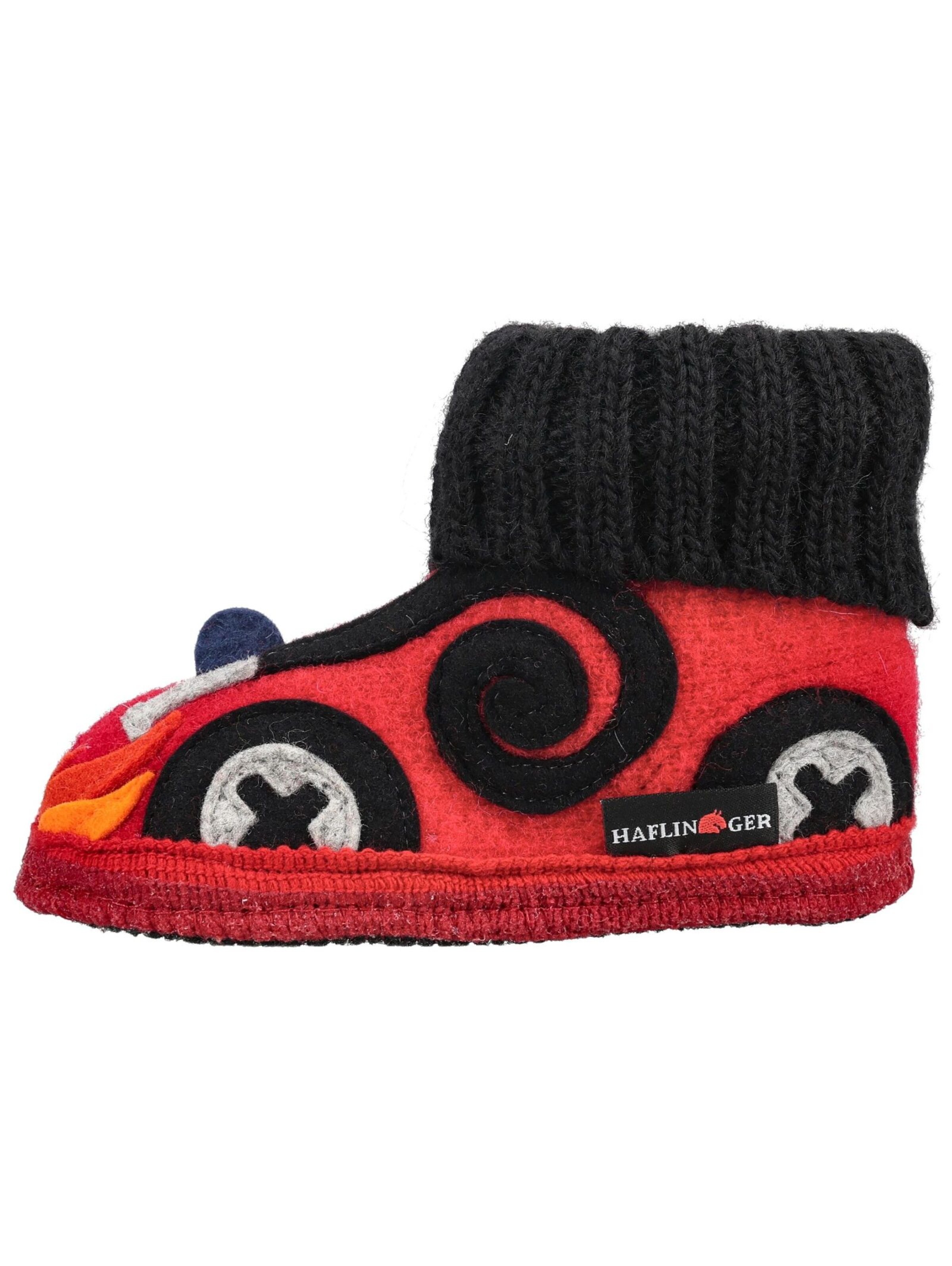 HAFLINGER Huisschoenen in Rood
