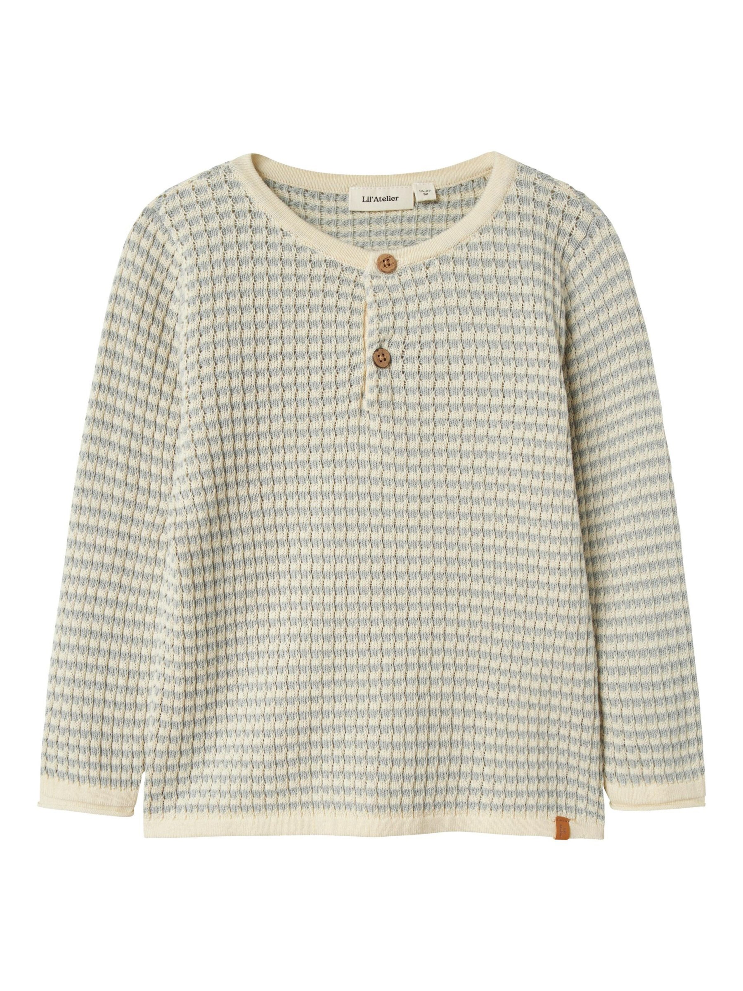 Lil'Atelier - Jersey en beige: frente