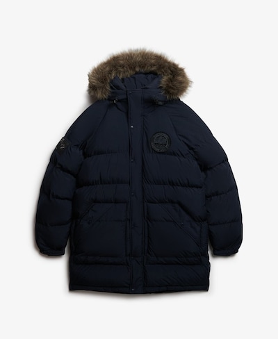 Superdry Winterjas 'Everest' in de kleur Marine, Productweergave