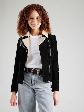 FREAKY NATION - Chaqueta de entretiempo en negro: frente