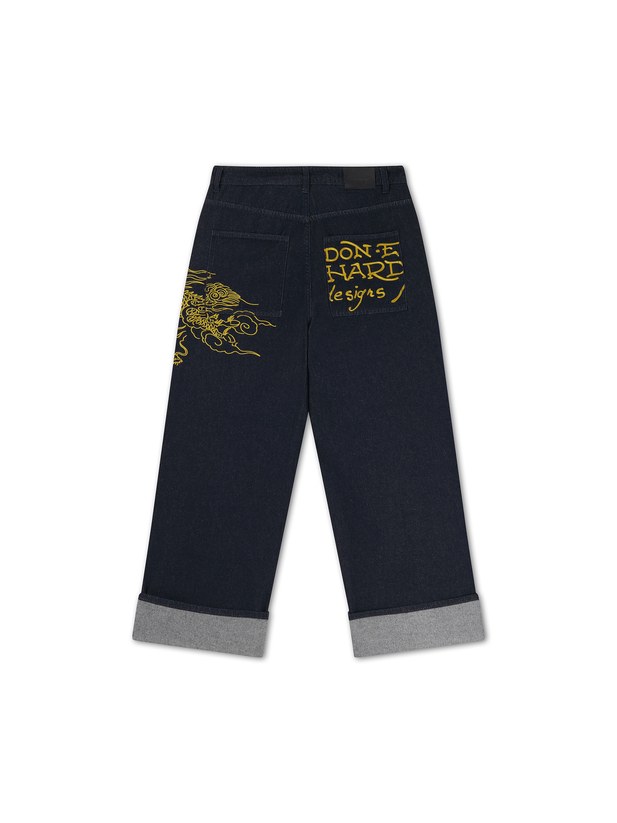 Ed Hardy Loosefit Džíny – modrá